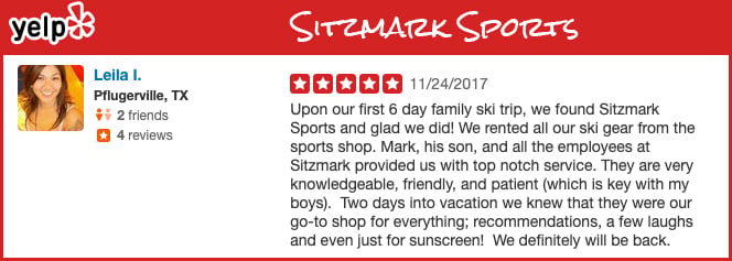 Sitzmark Sports Review